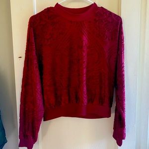 Topshop Red Sweater